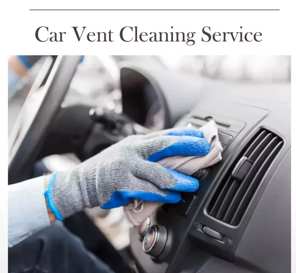 How to Clean Car Vents