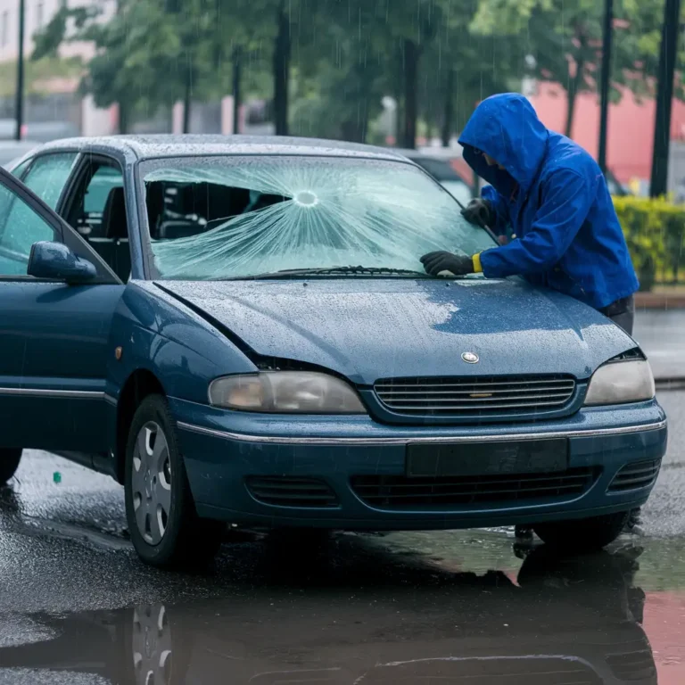 Windshield Replacement Experts in Rainy Conditions