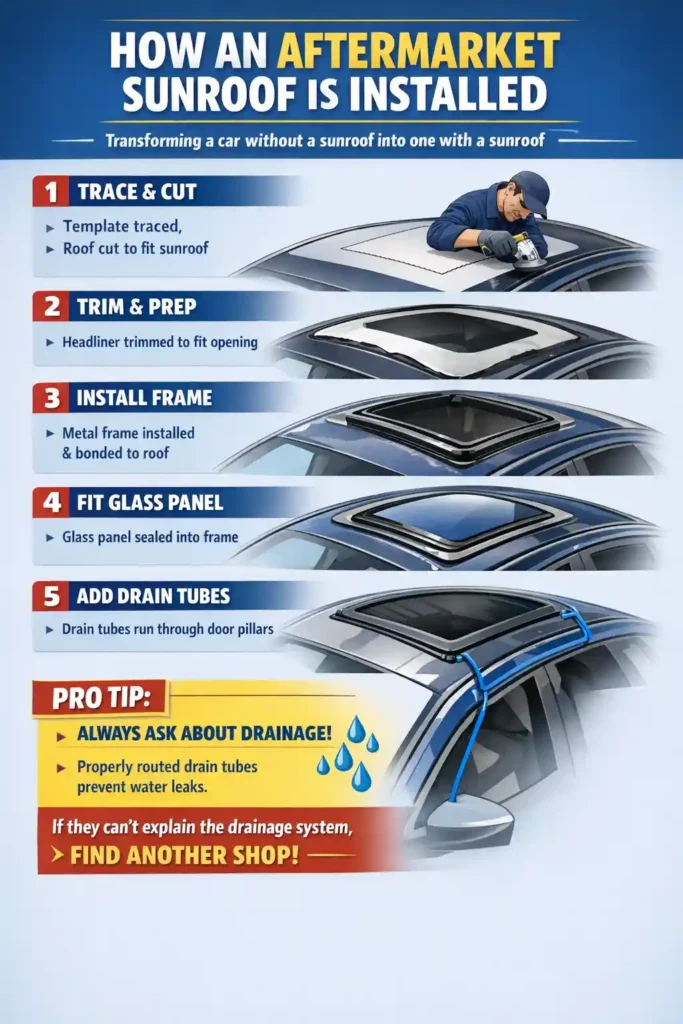 Can You Add A Sunroof To A Car