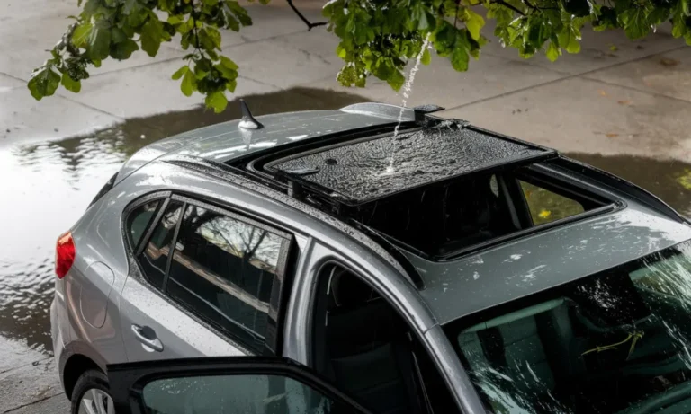 How to Clean Sunroof Drains | Step-by-Step DIY Guide