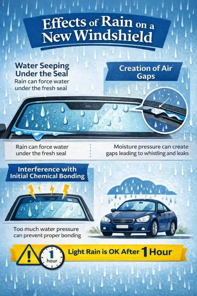 What If It Rains After Windshield Replacement