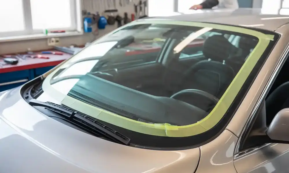 How Long to Leave Tape on After Windshield Replacement?