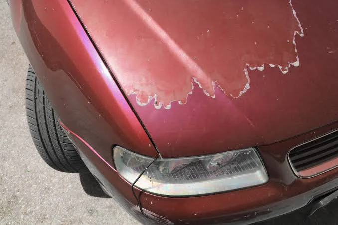 how to get window paint off car