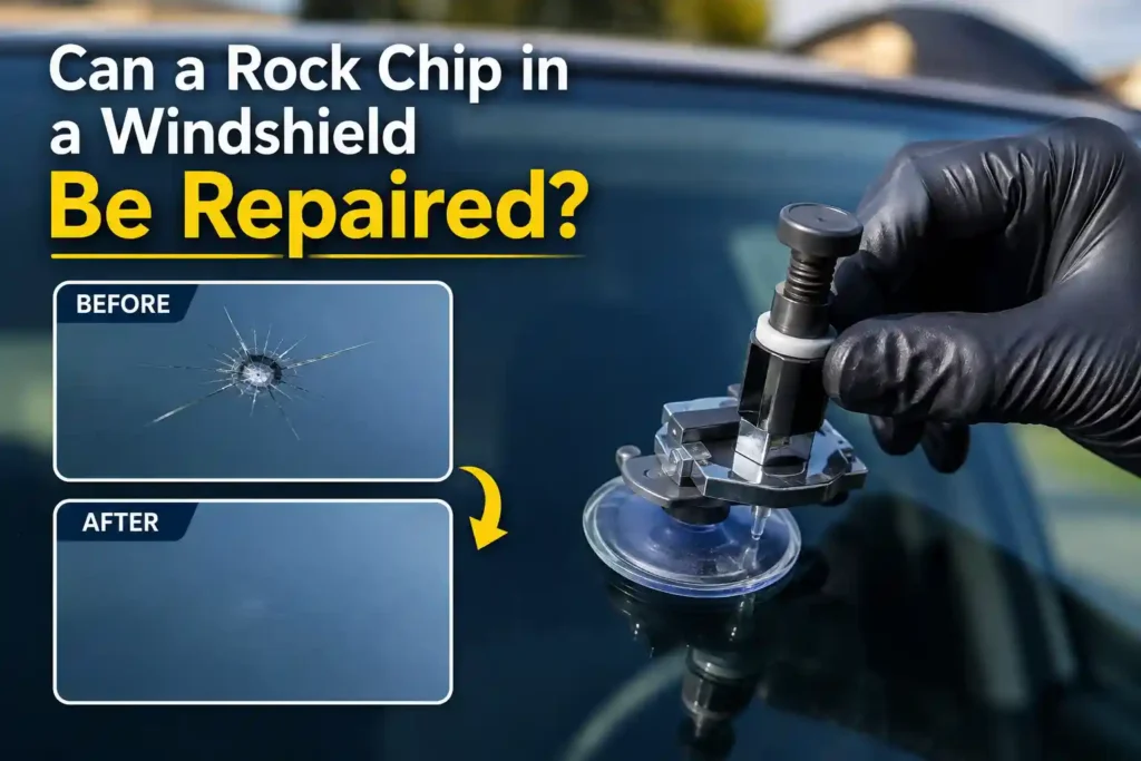 Can a Rock Chip in a Windshield Be Repaired?