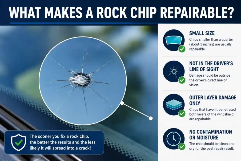 Can a Rock Chip in a Windshield Be Repaired?